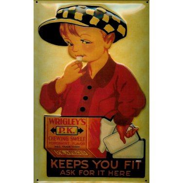 Wrigley's Keeps you fit -(20 x 30cm)