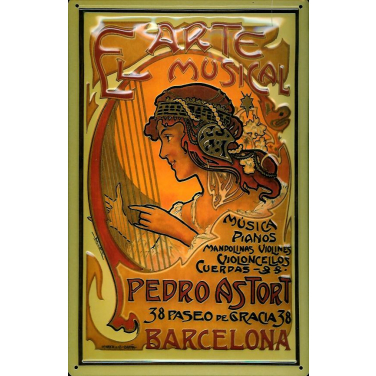 El Arte Musical Barcelona -(20 x 30cm)