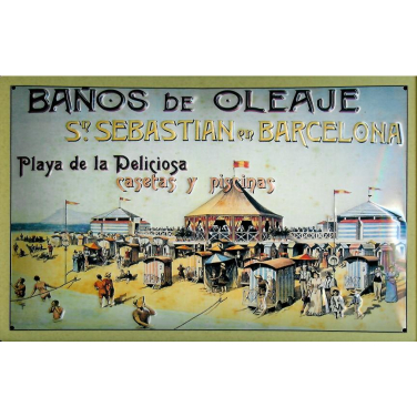Banos De Oleaje-(30 x 20cm)