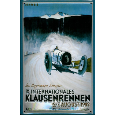 Internationales Klausenrennen-(20 x 30cm)