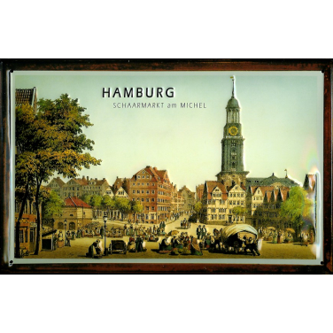 Hamburg Schaarmarkt-(20 x 30cm)