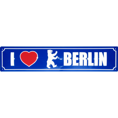 I love Berlin-(10 x 44cm)