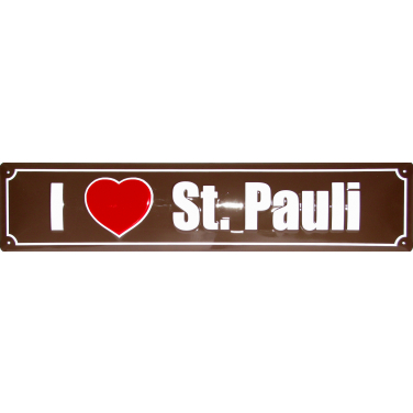 I love St.Pauli-(10 x 44)