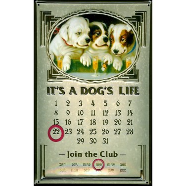 Dog's Life-(20x30cm)