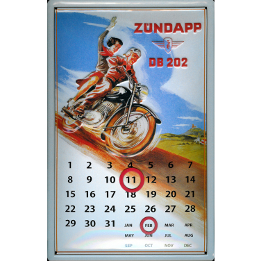 Zündapp DB 202 Calendar-(20 x 30cm)