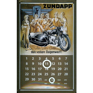 Zündapp Für ihr Geld -Kalender-(20 x 30cm)