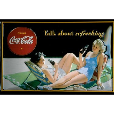 Coca-Cola Talk about -(20x30cm)