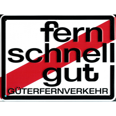 fern schnell gut - (15 x 20cm)