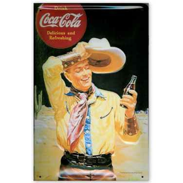 Coca-Cola Cowboy-(20x30cm)