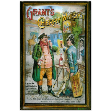 Grant's Cherry Whisky-(20x30cm)