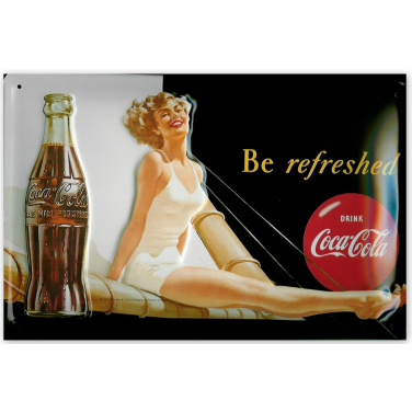 Coca-Cola Be refreshed-(20x30cm)