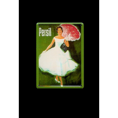 Persil Lady with umbrella-(8x11cm)