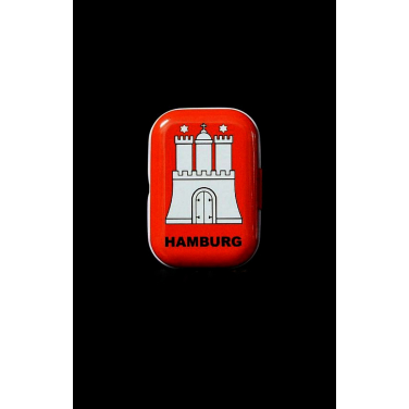 Hamburg Wappen-(5x3,5x2cm)Pill Box