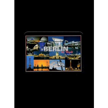 Berlin by Night-(6x8cm)Magnet-