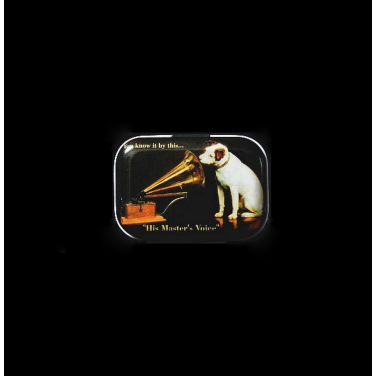 His Master's Voice-(5x3,5x2cm)Pill Box