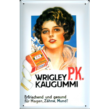 Wrigley P.K. Kaugummi -(20 x 30cm)
