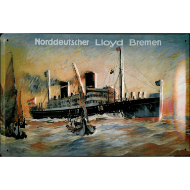 Norddeutscher Lloyd Bremen-(30 x 20cm)