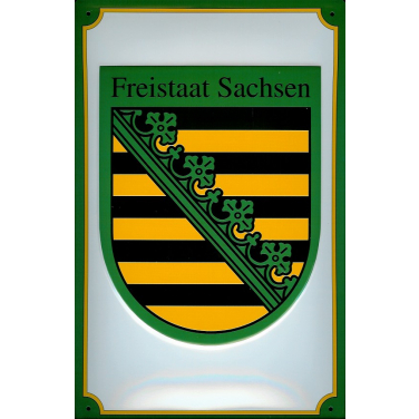 Freistaat Sachsen -(20x30cm)