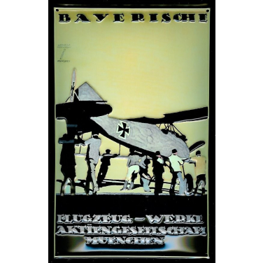 Bayerische Flugzeug-Werke-(20 x 30cm)