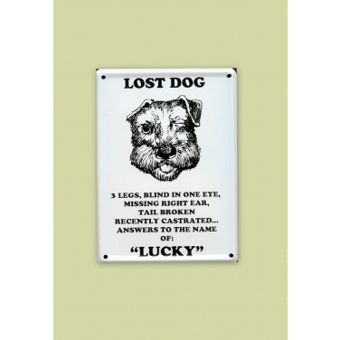 Lost Dog-(8 x 11cm)