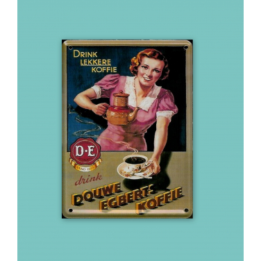 Douwe Egberts braun-(8x11cm)