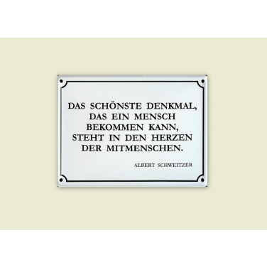 Das schönste Denkmal-(11 x 8cm)