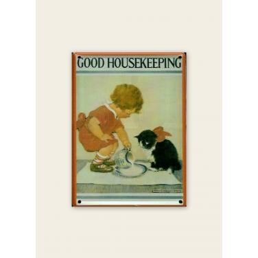 Good Housekeeping Cat-(8 x 11cm)