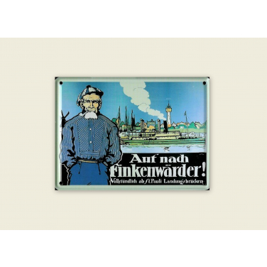 Auf nach Finkenwarder-(11 x 8cm)