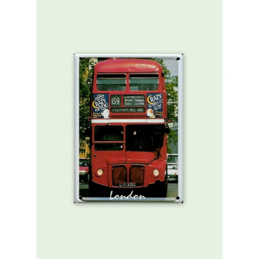 London Bus-(8 x 11cm)