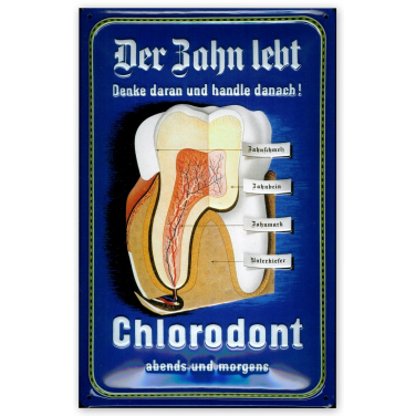 Chlorodont Der Zahn-(20 x 30cm)
