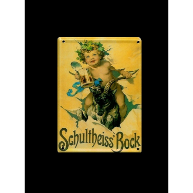 Schultheiss'Bock -(8x11cm)