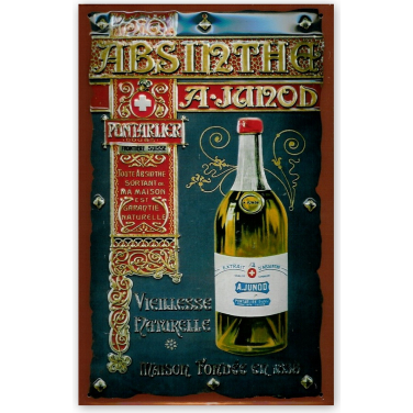 Absinthe A.Junod-(20x30cm)