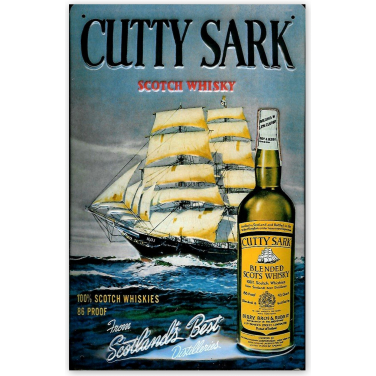 Cutty Sark Scotch Whiskey-(20x30cm)